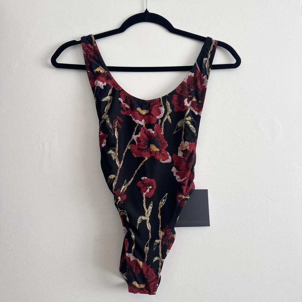 Norma Kamali Marissa floral swimsuit - Picture 3 of 8